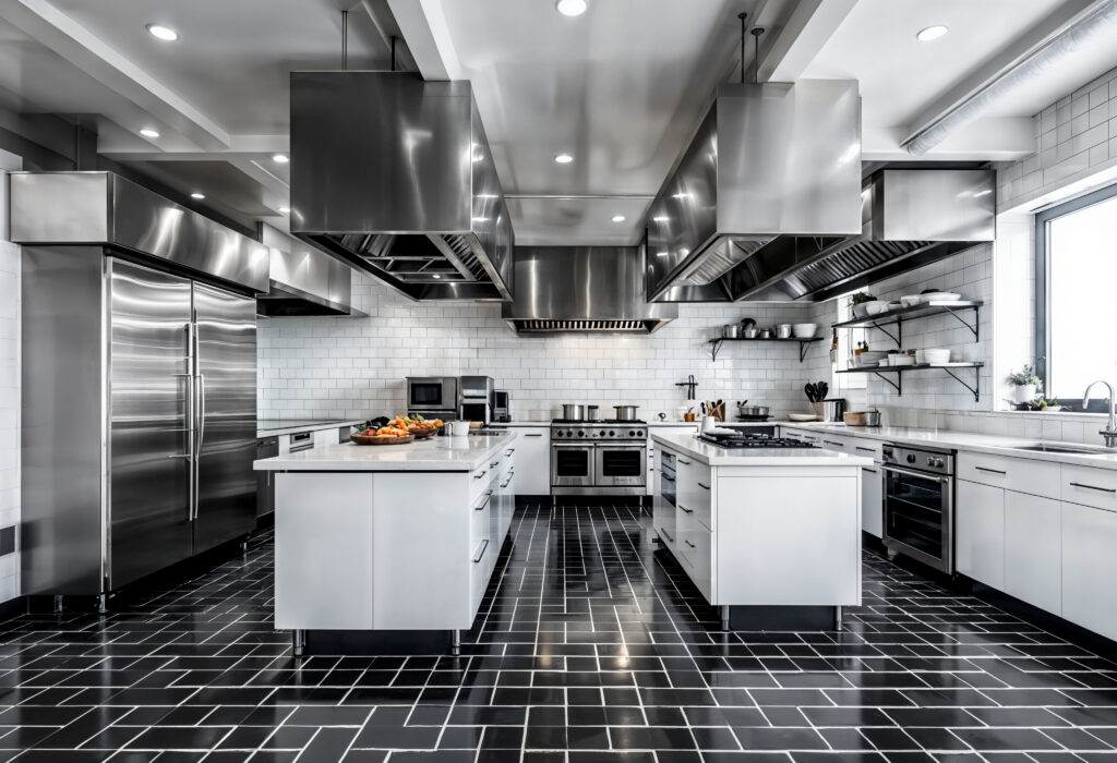 modern commercial kitchen interior 1